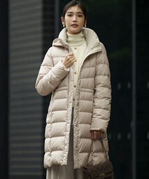 【しろたえさん】23区 ニジュウサンク ヘリンボーン ダウンコート 40号 23区（ニジュウサンク） ダウンコート ダウンジャケット 「VERY12月号
