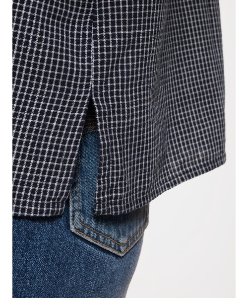 ブラウス シャツ Edith チェック ブラウス レディース Nudie Jeans ブラウス シャツ Edith チェック レディース