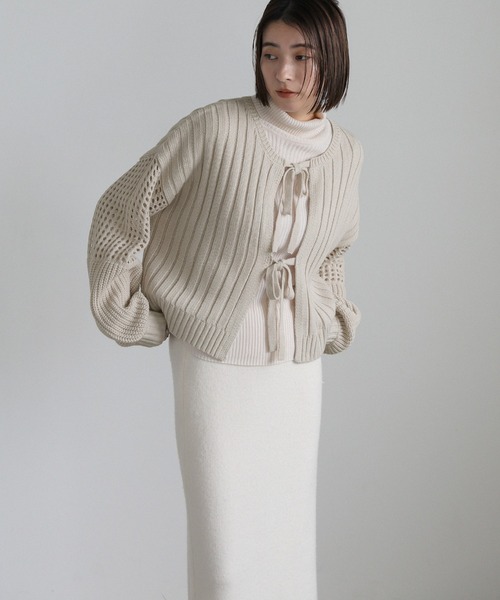 select MOCA（セレクトモカ） カーディガン 「ZOZO限定」フロント