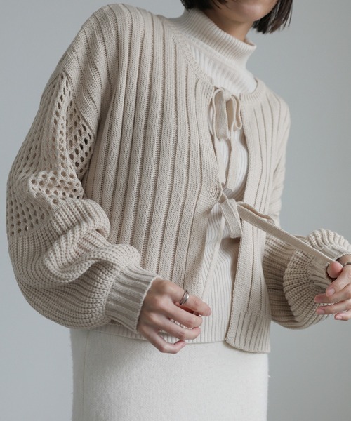 select MOCA（セレクトモカ） カーディガン 「ZOZO限定」フロント