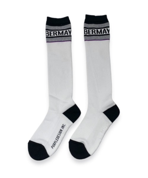 DECEMBERMAY（ディセンバーメイ） 靴下 Logo line high sox レディース