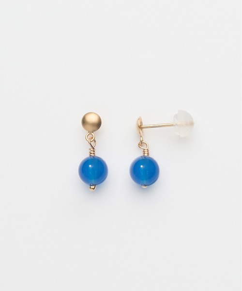 Jewel closet by L&Co. ピアス K10 カラーストーン レディース