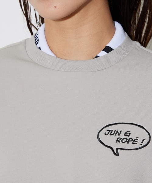 JUN&ROPE'（ジュンアンドロペ） tシャツ フラミンゴグラフィック長袖