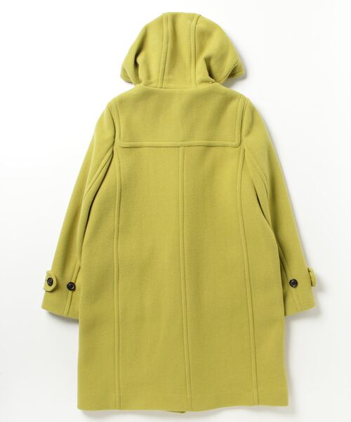 green label relaxing ネイビーダッフルコート
