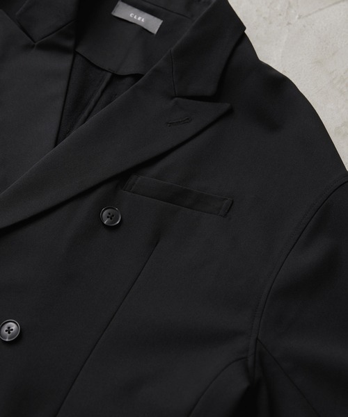 【CLEL】Back Brushed TR セットアップ CLEL ジャケット テーラードジャケット 「CLEL」Back Brushed TR