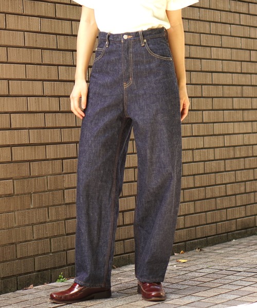 BROOKLYN OVERALL　（S）　ルーファーデニム　ワイドデニムジーンズ BROOKLYN OVERALL ジーンズ デニム デニムパンツ ロング