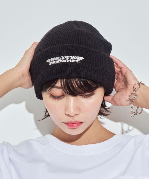 ♡ページDDロゴニットビーニー　ホワイト　新品未使用 Chrome Hearts - 新品未使用 CHROME HEARTS クロムハーツ