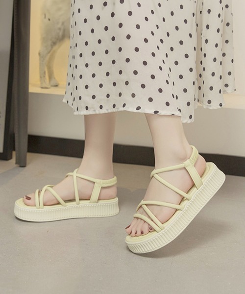 miniministore（ミニミニストア） 厚底 スポーツサンダル サンダル