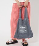 トートバッグ 「CITEN」メッシュ&クリア ...の詳細画像1