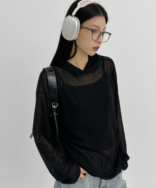 売れ筋商品|||ビーヤング Tシャツ レディース トップス BYUlia - Long sleeved top - black BINLIANG Womens Long Sleeve Round Neck Shirts Tops Fall