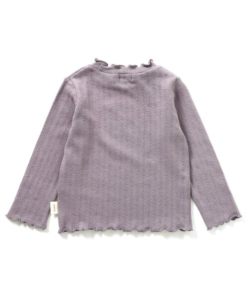 Seraph tシャツ 針抜きテレコ長袖Tシャツ キッズ 子供服 女の子  