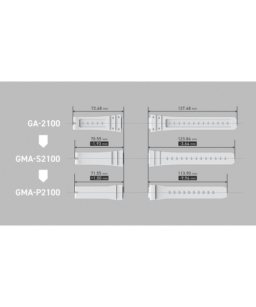 腕時計 GMA-P2100シリーズ / GMA-P2100BB-1AJF レディース メンズの画像