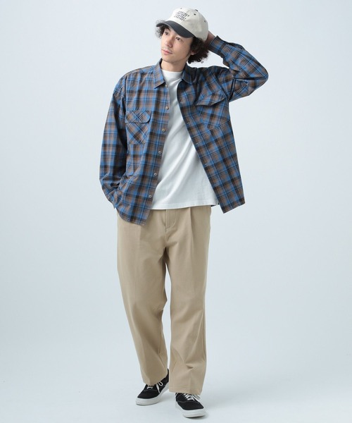 【新品】ベイフロー　パンツ　2枚セット BAYFLOW パンツ 「ストレッチ・シワ軽減」2タックツイルワイド