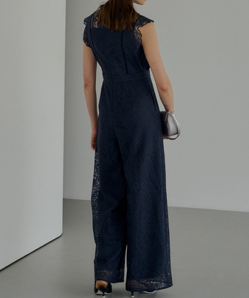 LE'RURE パンツドレス Paisley lace pants dress : ZOZOTOWN