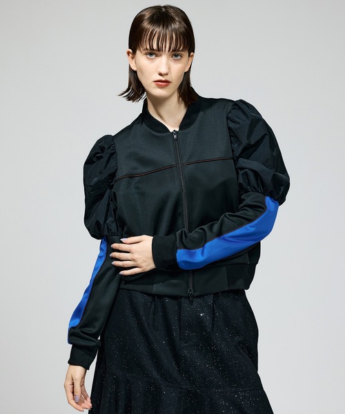 NON TOKYO ジャージ PUFF SLEEVE ZIP-UP JERSEY レディース