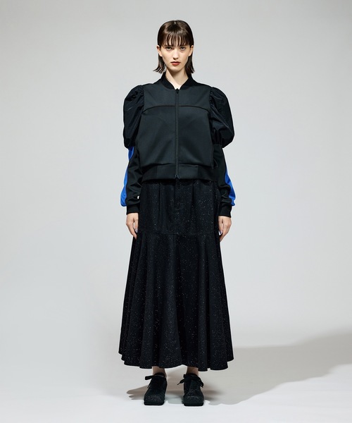 NON TOKYO ジャージ PUFF SLEEVE ZIP-UP JERSEY レディース
