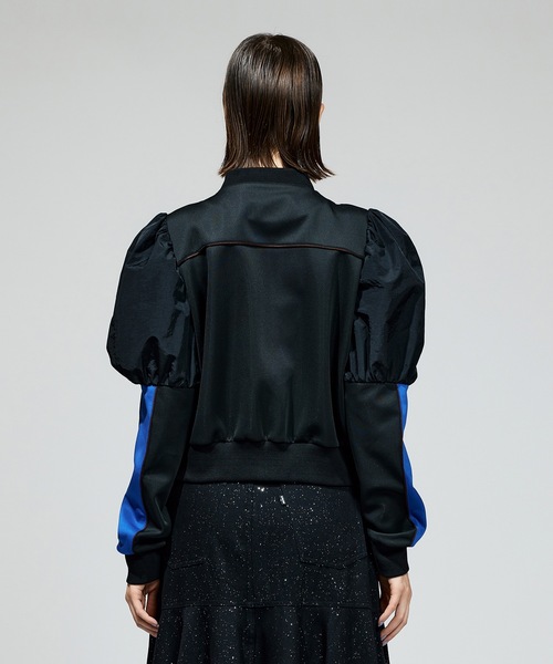 NON TOKYO ジャージ PUFF SLEEVE ZIP-UP JERSEY レディース
