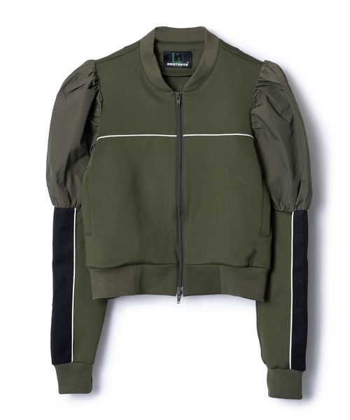 NON TOKYO ジャージ PUFF SLEEVE ZIP-UP JERSEY レディース