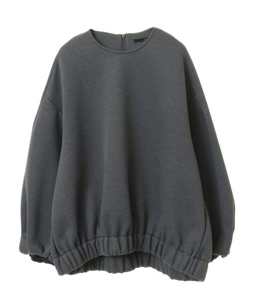tシャツ オーバーシルエットギャザートップス レディース