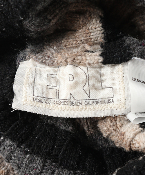 ERL ニット帽 ニットキャップ 「ERL / イーアールエル」UNISEX