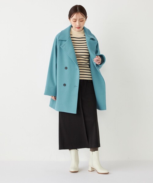 SHIPS Colors ピーコート pコート Colors:「手洗い可能