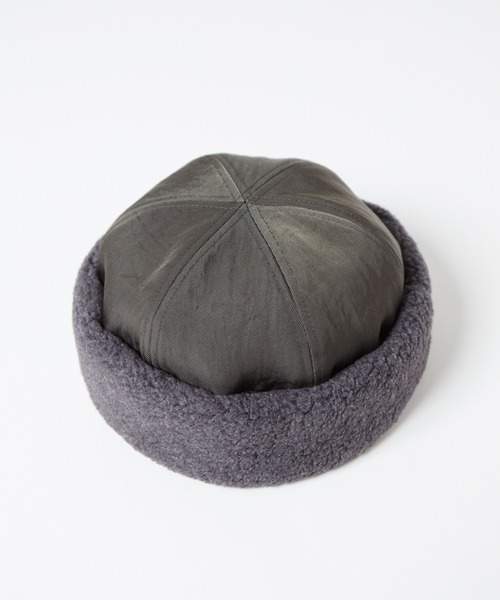 RACAL（ラカル） キャップ 帽子 Nylon Twill ＆ Boa Fleece Roll Cap
