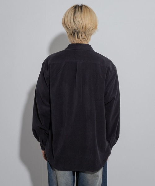 SENSE OF PLACE by URBAN RESEARCH シャツ フリースフラップルーズ