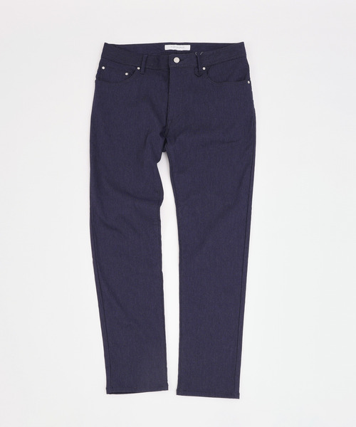 MEN'S MELROSE パンツ ハイパーストレッチ裏起毛スリムテーパード5