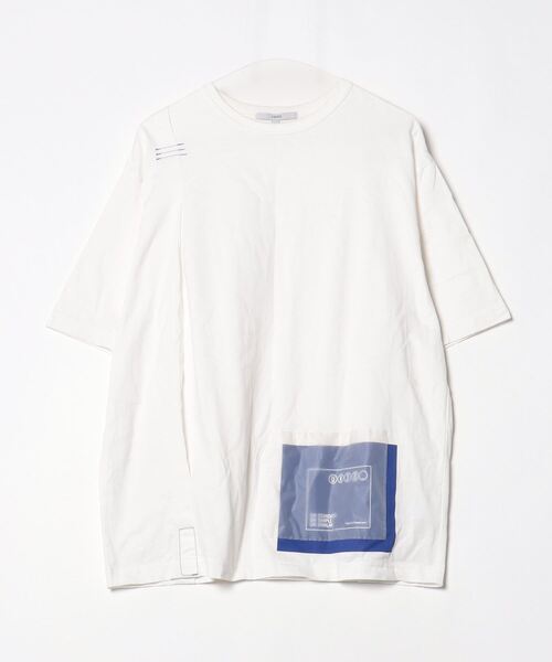 「UN3D.」 半袖カットソー 38 ホワイト レディース UN3D. 「UN3D.」 半袖Tシャツ 38 ホワイト レディース