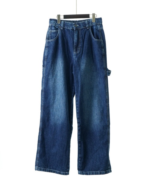 古着　デニム　ジーンズ 大きめ　太め　ペインターパンツ THE MILES ジーンズ ワイド イージー デニム ペインター パンツ メンズ