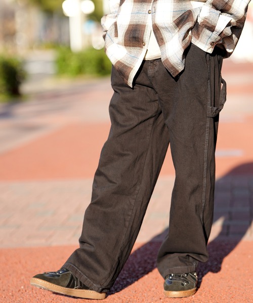 ※syrml※Saint Laurent MILES デニム　パンツ　24 THE MILES ジーンズ ワイド イージー デニム ペインター パンツ