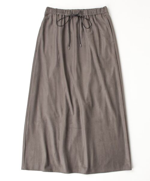 Gabardine K.T（ギャバジンK.T） スカート スエード調ジャージ