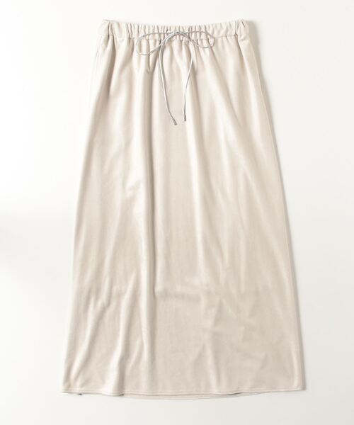 Gabardine K.T（ギャバジンK.T） スカート スエード調ジャージ