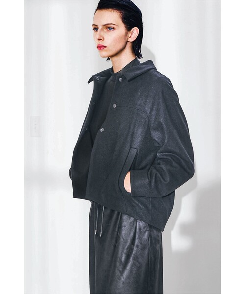 Gabardine K.T（ギャバジンK.T） スカート スエード調ジャージ