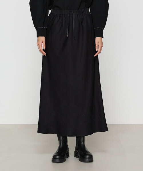 Gabardine K.T（ギャバジンK.T） スカート スエード調ジャージ