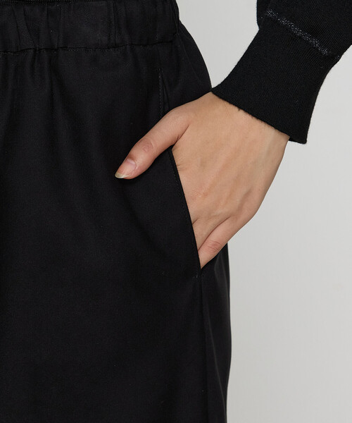 Gabardine K.T（ギャバジンK.T） スカート スエード調ジャージ