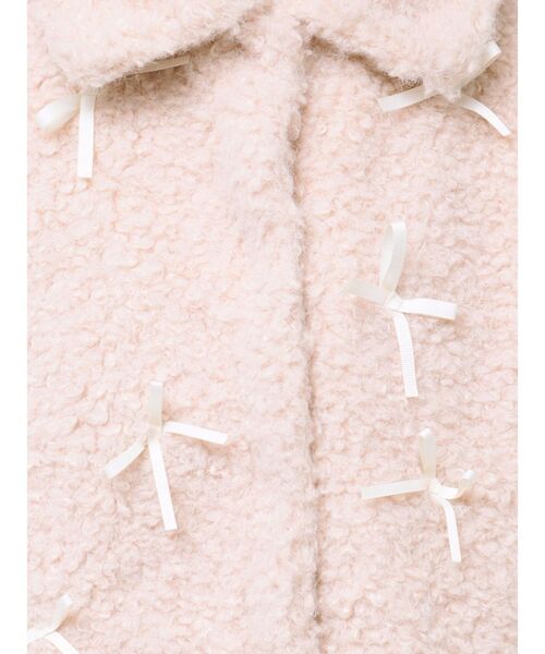 CALNAMUR ブルゾン アウター MANY RIBBON LOOP FUR BLOUSON