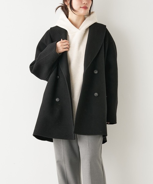 MICA&DEAL（マイカアンドディール） コート FREE ネイビー レディース