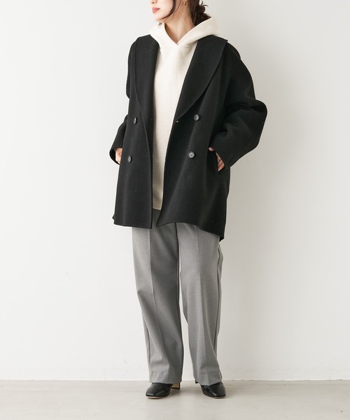 MICA&DEAL（マイカアンドディール） コート FREE ネイビー レディース