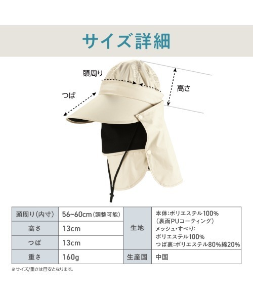 最強の日傘 UVO（ウーボ）UV4wayサンバイザー ベージュ ≪遮熱/遮光率1 UVO（ウーボ） サンバイザー 完全遮光100% 最強の日傘「」 UV 4wayサン