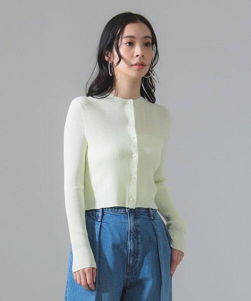 Demi-Luxe カーディガン Demi-Luxe BEAMS 「Demi-Luxe BEAMS」 ニットカーディガン ONE