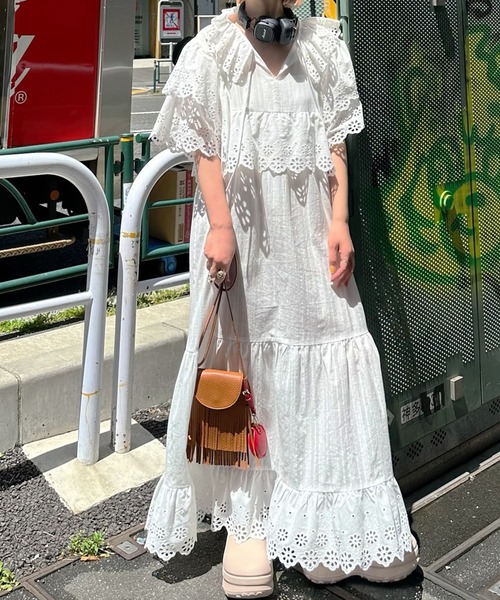 Alley Tokyo　レースどっさりワンピ レースどっさりワンピ（ワンピース）｜Alley Tokyo（アリー