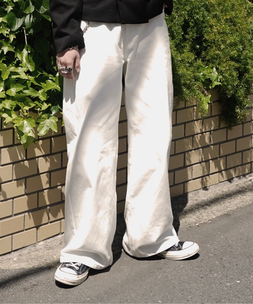 Noen（ノエン） ジーンズ シンチバックバギージーンズ「セットアップ