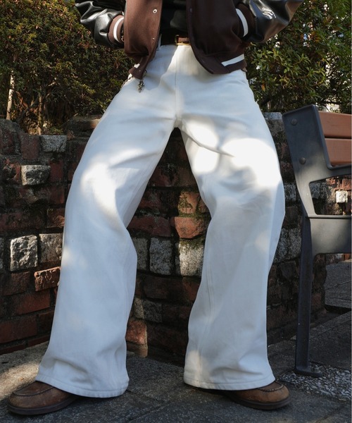 Noen（ノエン） ジーンズ シンチバックバギージーンズ「セットアップ