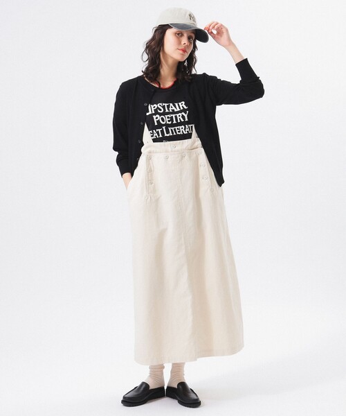 BEAMS BOY ワンピース コットン ツイル マリン : ZOZOTOWN Yahoo