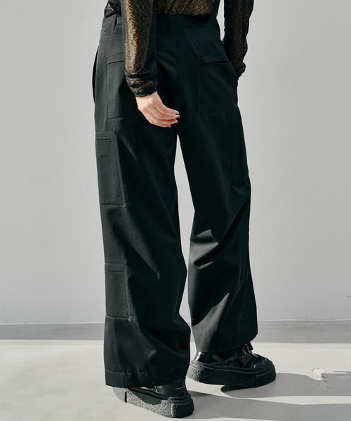 AIVER カーゴパンツ Atelier Made 高密度ギャバフライトパンツ