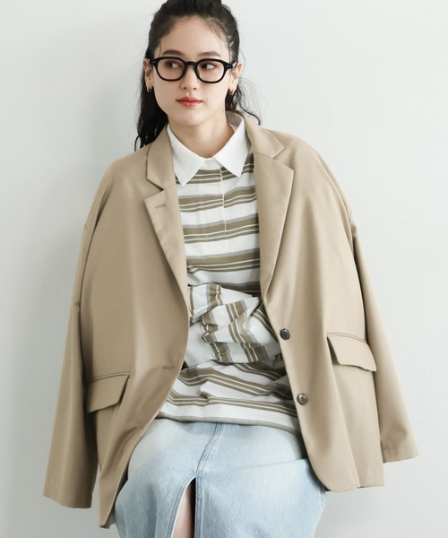 ★瞬間値下げ・最低価格★ SEA rie リネン　ジャケット＆ベスト　2点セット 楽天市場】【送料無料】アウター テーラードジャケット