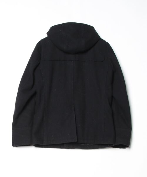 NANO universe（ナノ・ユニバース） ダッフルコート L ブラック メンズ