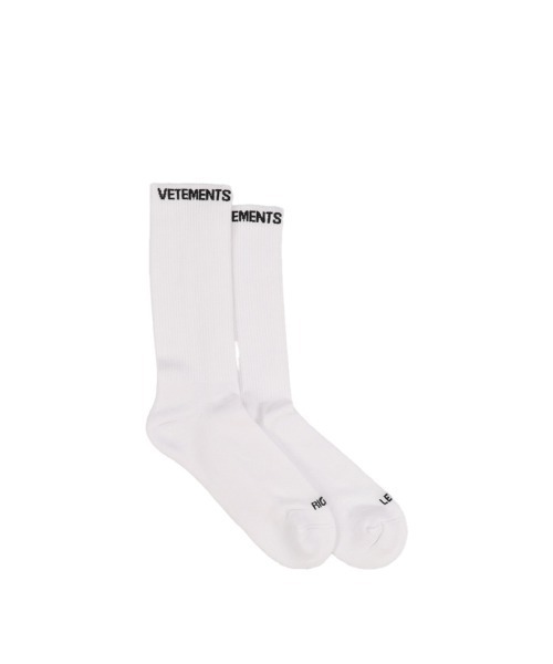 VETEMENTS◆ロゴ スポーツソックス 靴下 VETEMENTS LOGO SOCK メンズ : ZOZOTOWN Yahoo!店 - 通販