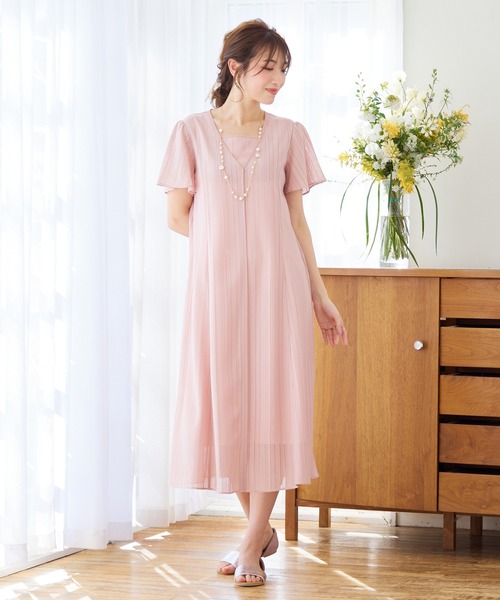 Rose Tiara サイズ 46 ワンピース Rose Tiara（ローズティアラ） ワンピース ナチュラルレースワンピース
